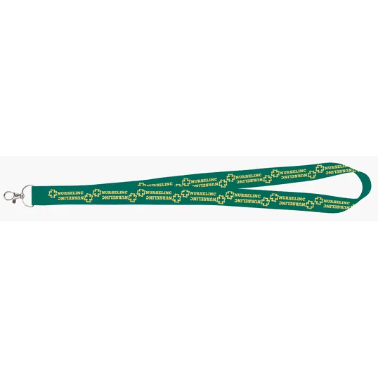 Universal Source® 1" Satin Screen Print Lanyard — view 14