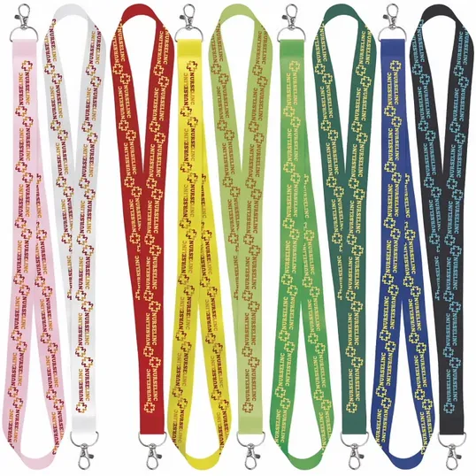 Universal Source® 1" Satin Screen Print Lanyard — view 21