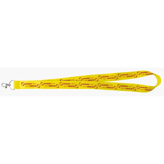 Universal Source® 1" Satin Screen Print Lanyard — view 12