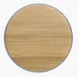 Good Value™ Natural Bamboo Wireless Charging Pad, 5W — view 2
