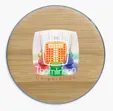 Good Value™ Natural Bamboo Wireless Charging Pad, 5W — view 3