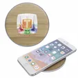 Good Value™ Natural Bamboo Wireless Charging Pad, 5W — view 4
