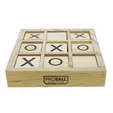Wooden Tic-Tac-Toe Desktop Game with Nine Rotating Blocks — view 5