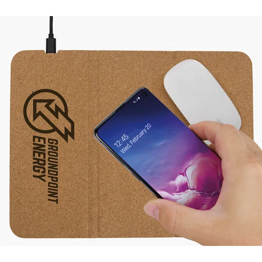 Good Value™ 10W Vite Wireless Charging Mouse Pad and Stand — view 4