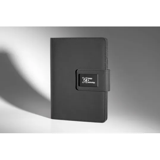 SCX Innovative Design™ Notebook A5 with Power Bank 4000 mAh — view 6