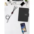 SCX Innovative Design™ Notebook A5 with Power Bank 4000 mAh — view 11