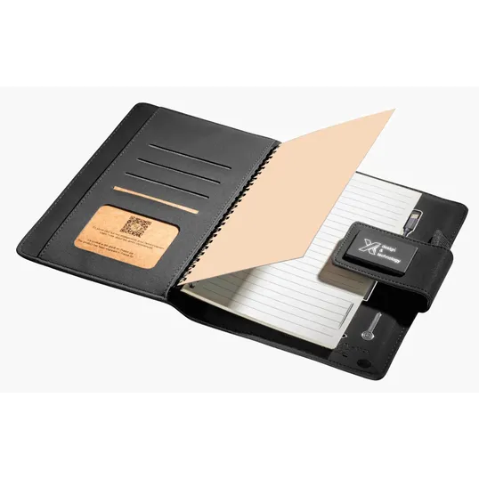 SCX Innovative Design™ Notebook A5 with Power Bank 4000 mAh — view 7