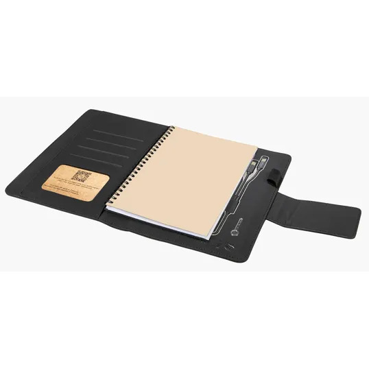 SCX Innovative Design™ Notebook A5 with Power Bank 4000 mAh — view 2