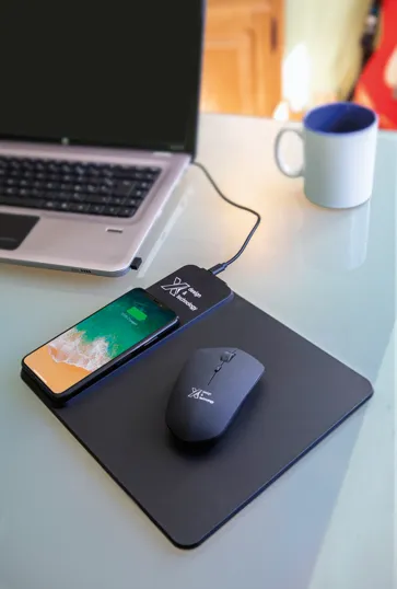 SCX Innovative Design™ 10W Induction Mouse Pad — view 4