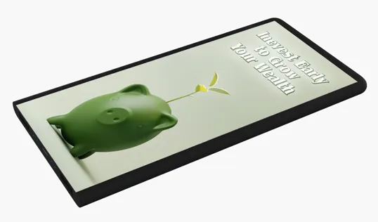 SCX Innovative Design™ Full-Color Illuminated Power Bank Slim 5000 mAh — view 3