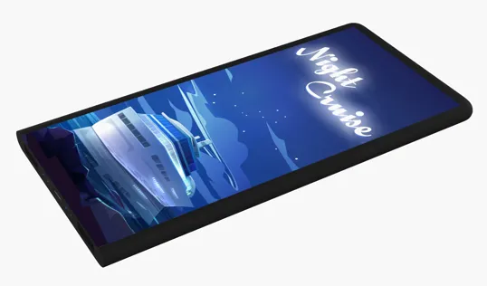 SCX Innovative Design™ Full-Color Illuminated Power Bank Slim 5000 mAh — view 4