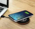 SCX Innovative Design™ Maple Wood 10W Wireless Charger — view 5