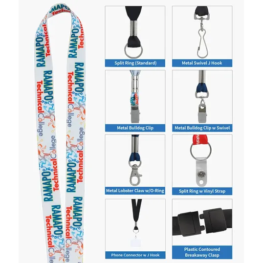 Good Value™ 3/4" RPET Fine-Print Lanyard — view 18