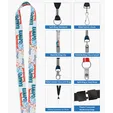 Good Value™ 3/4" RPET Fine-Print Lanyard — view 18