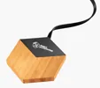 SCX Innovative Design™ Bamboo 10W Hexa Wireless Charger — view 2