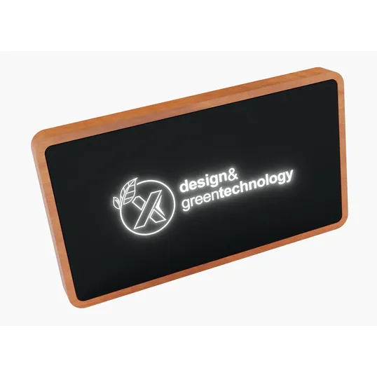 SCX Innovative Design™ Maple Wood Wireless Power Bank 5000 mAh — view 3
