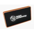 SCX Innovative Design™ Maple Wood Wireless Power Bank 5000 mAh — view 3