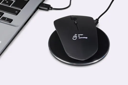 SCX Innovative Design™ Wireless Charging Mouse & Wireless Charger — view 5