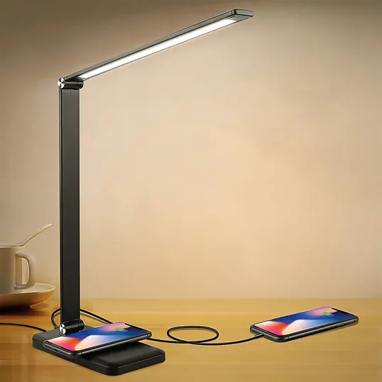 SCX Innovative Design™ 5W Wireless Charging LED Desk Lamp — view 11