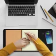 SCX Innovative Design™ Wireless Charging Notebook A5 with Power Bank 4000 mAh — view 13