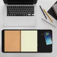 SCX Innovative Design™ Wireless Charging Notebook A5 with Power Bank 4000 mAh — view 12
