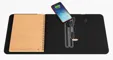 SCX Innovative Design™ Wireless Charging Notebook A5 with Power Bank 4000 mAh — view 4