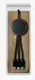 SCX Innovative Design™ 5-in-1 Bamboo 5W Wireless Charging Cable — view 4