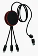 SCX Innovative Design™ 5-in-1 Bamboo 5W Wireless Charging Cable