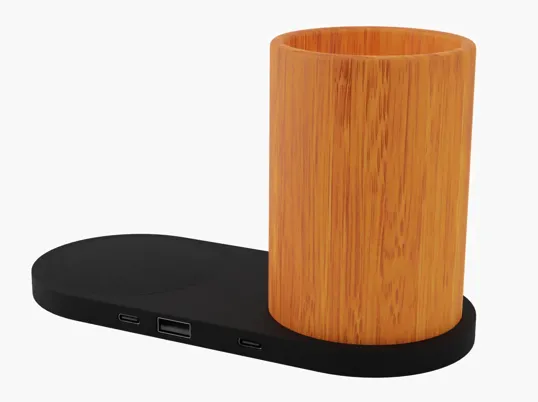 SCX Innovative Design™ Desk Organizer with 10W Charging Base