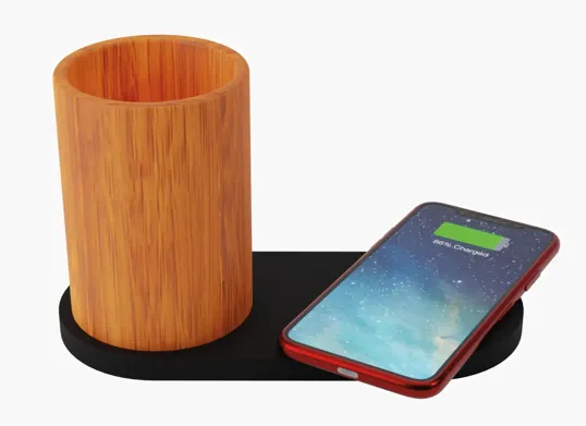 SCX Innovative Design™ Desk Organizer with 10W Charging Base — view 5