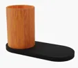 SCX Innovative Design™ Desk Organizer with 10W Charging Base — view 2