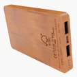 SCX Innovative Design™ Bamboo Wireless Power Bank 10,000 mAh — view 2