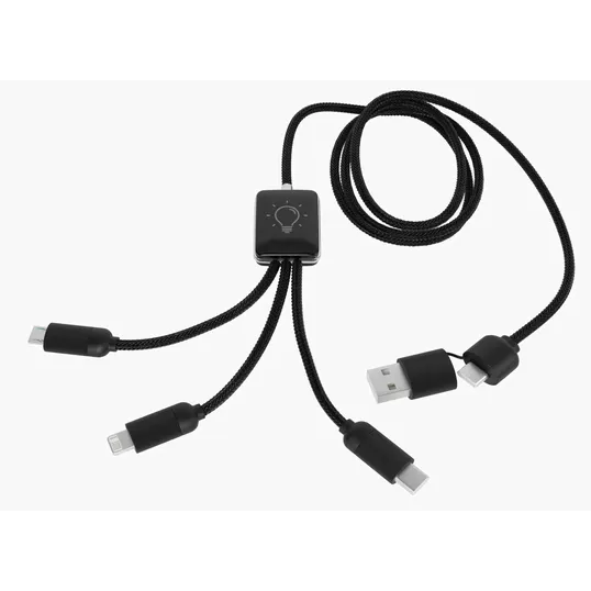 SCX Innovative Design™ 5-in-1 Eco Easy-to-Use Charging Cable — view 6