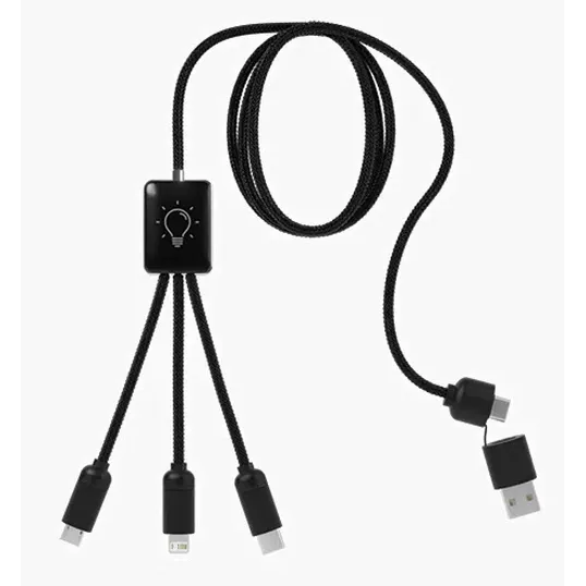 SCX Innovative Design™ 5-in-1 Eco Easy-to-Use Charging Cable — view 5