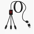 SCX Innovative Design™ 5-in-1 Eco Easy-to-Use Charging Cable — view 4
