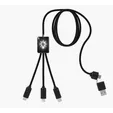 SCX Innovative Design™ 5-in-1 Eco Easy-to-Use Charging Cable — view 10