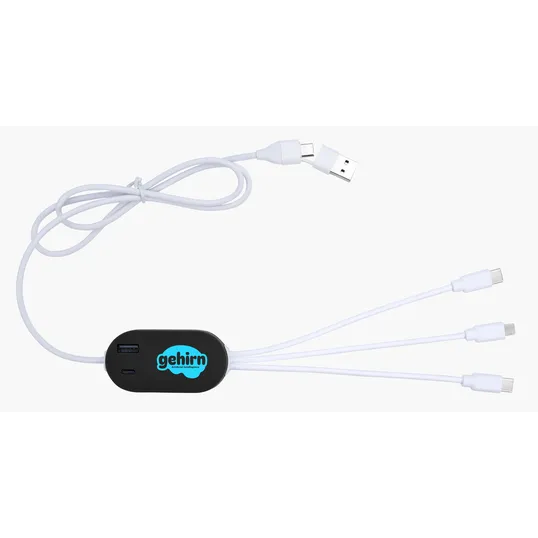 Good Value™ DualLink Charging Cable 2A with USB Hub — view 8