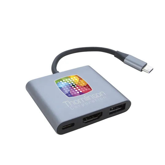 Compact 3-in-1 HDMI USB Hub with 100W Power Delivery — view 8