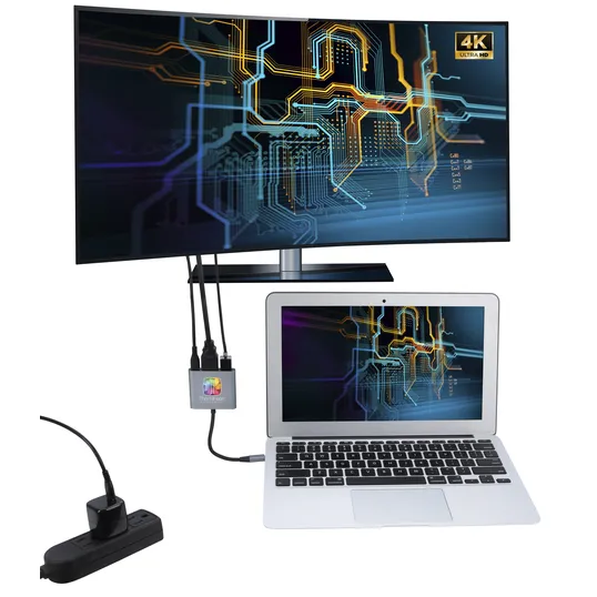 Compact 3-in-1 HDMI USB Hub with 100W Power Delivery — view 11