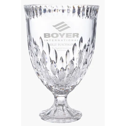 MARIO CIONI Odyssey Award, 14" Crystal Trophy — view 3