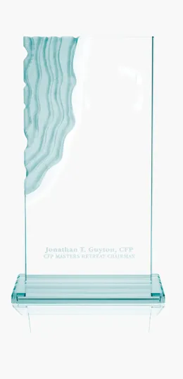 JAFFA® Jade Sculpted Waterfall Award, 12.5 in.