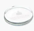 JAFFA® Oval Glass Paperweight — view 3