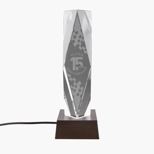 JAFFA® Dramatis Award with Lighted Base — view 3