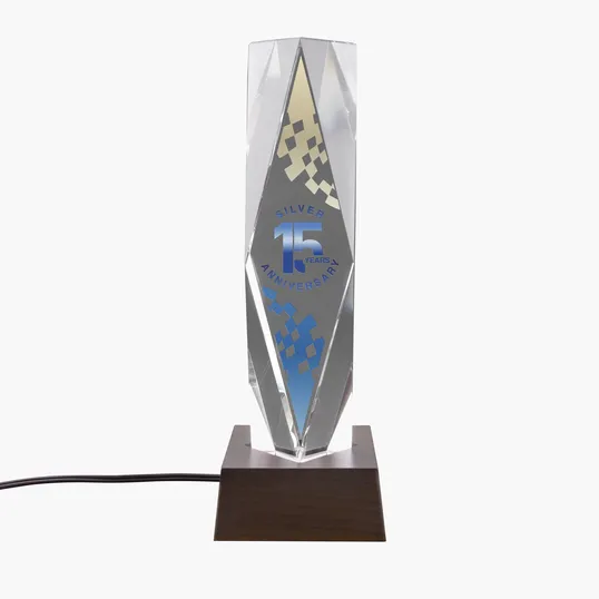 JAFFA® Dramatis Award with Lighted Base — view 2