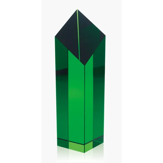 JAFFA® Spectra Pillar Crystal Award, 10" — view 5