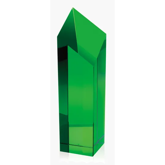 JAFFA® Spectra Pillar Crystal Award, 10" — view 4