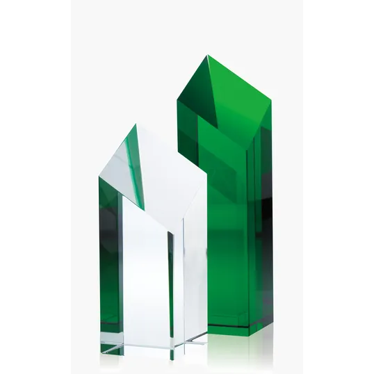 JAFFA® Spectra Pillar Crystal Award, 10"