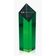 JAFFA® Spectra Pillar Crystal Award, 10" — view 9