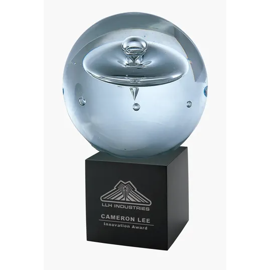 JAFFA® Extraterrestrial Medium Art Glass Award — view 2