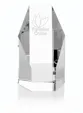 JAFFA® Hexagonal Optical Crystal Tower, 5" — view 2